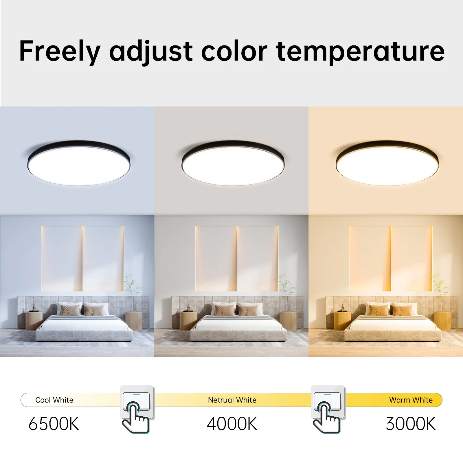 best color temperature for living room