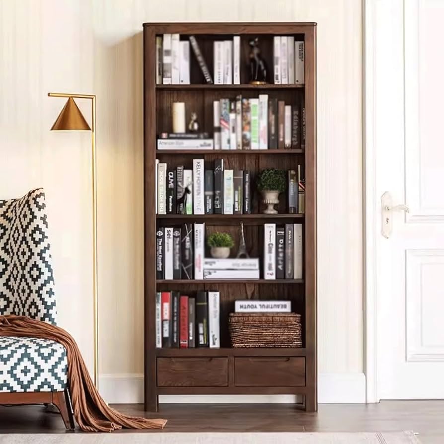 real wood bookcase