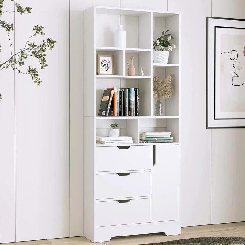 Stylish Bookcase With Cabinet Designs for 2024 post thumbnail image