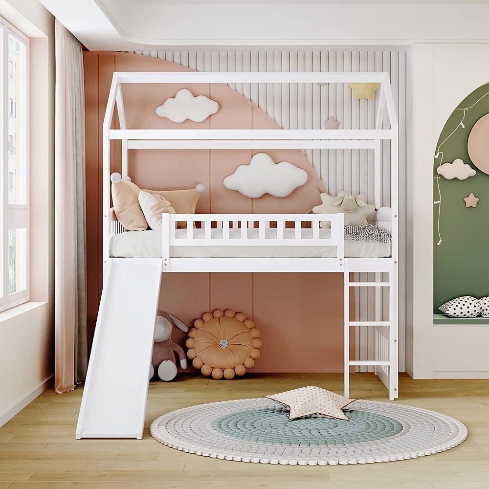 Bunk Bed with Slide | Enhance Your Child’s Room Decor post thumbnail image