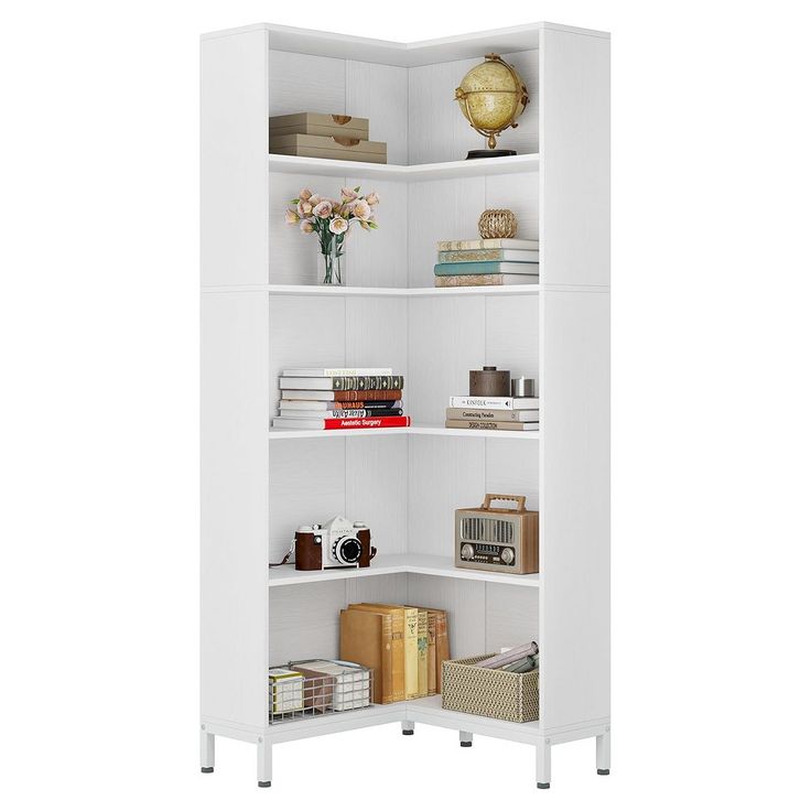 5 shelf bookcase