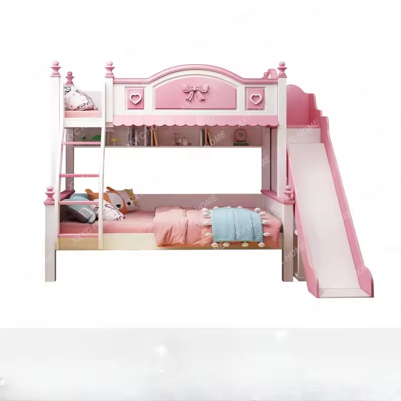 bunk bed with slide