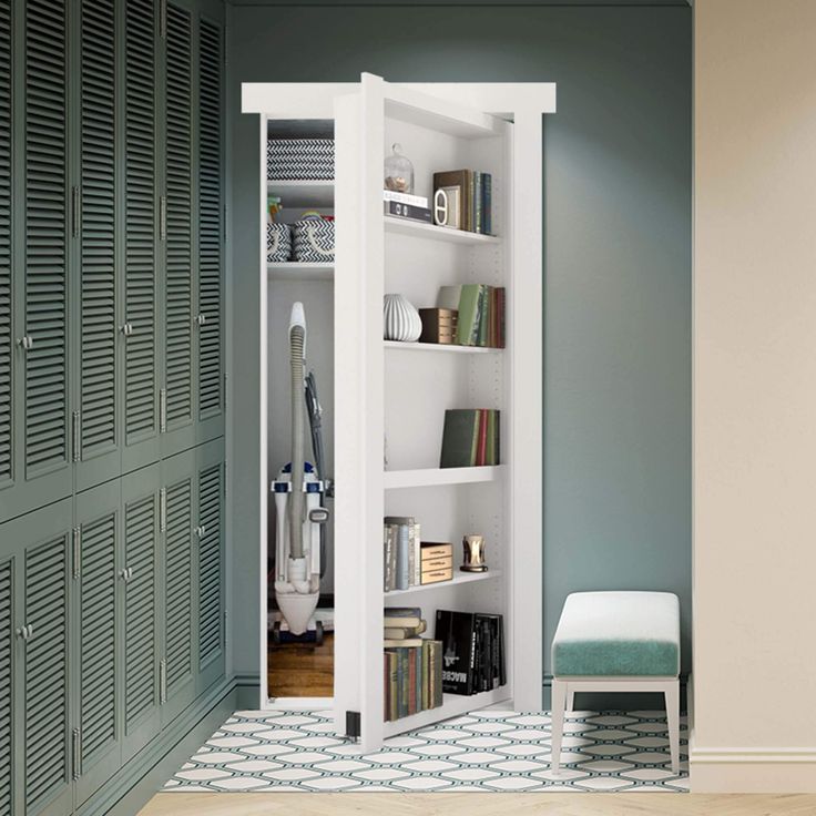 Craft Your Own Murphy Bookcase Door on a Budget post thumbnail image