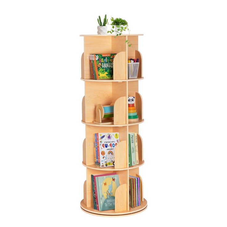 rotating bookcase