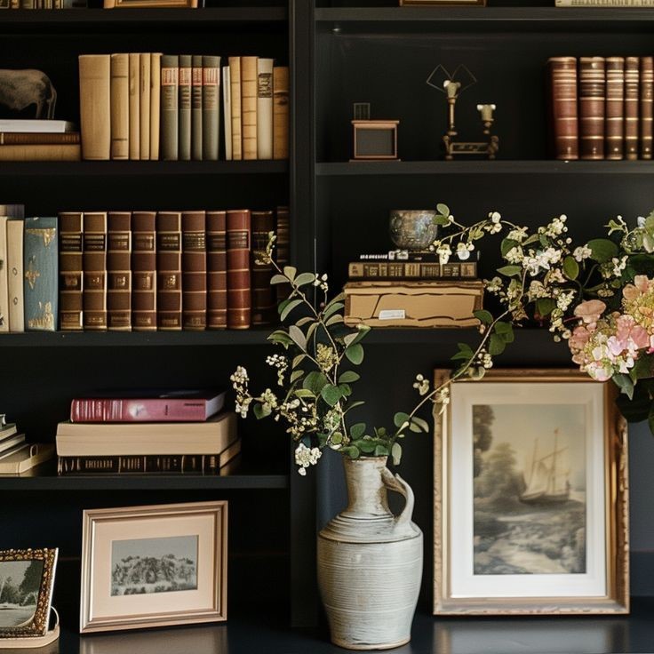 bookcase styling ideas