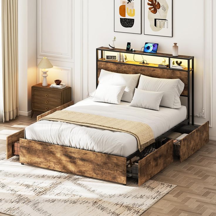 bookcase bed with storage