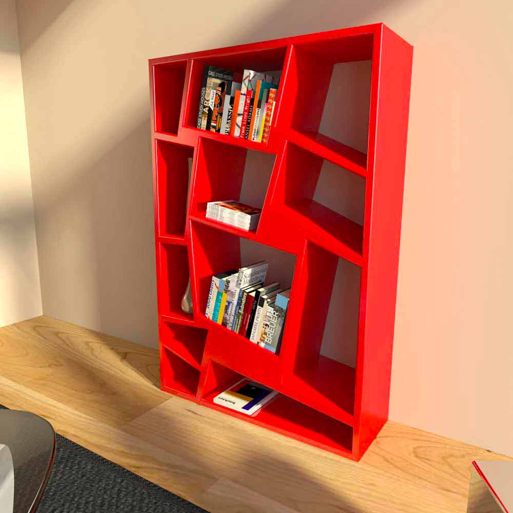 Styling Your Space: The Red Bookcase Edition post thumbnail image